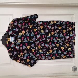 Fresh Prince of Bel Air Men Sz M Button Down Casual Shirt